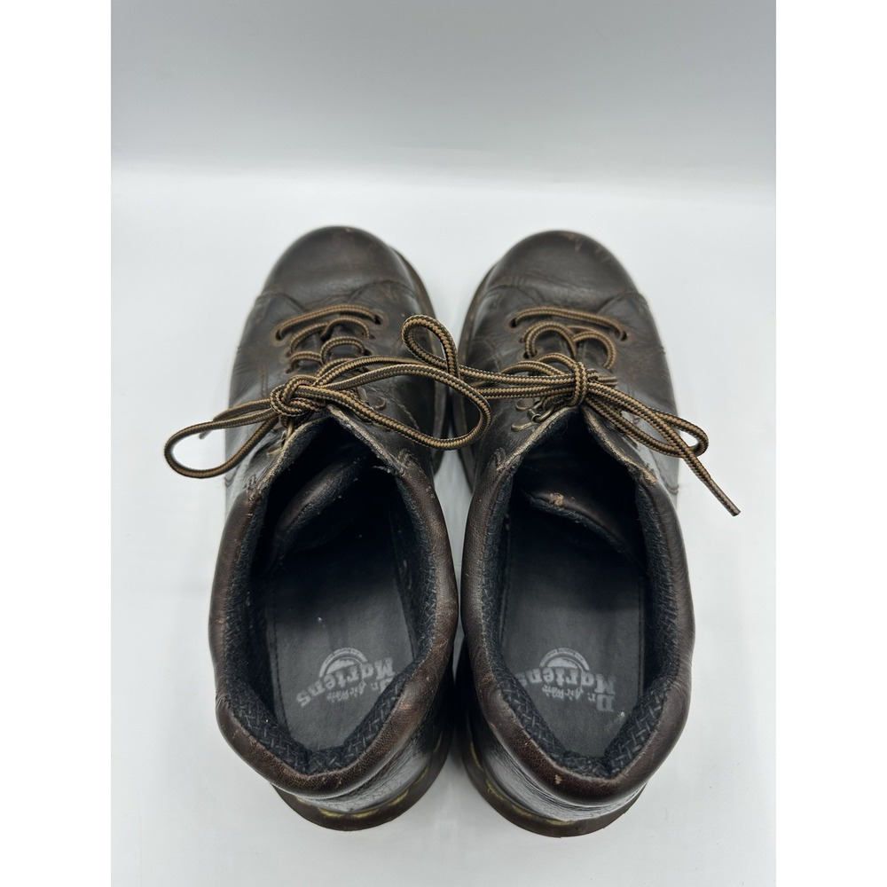 Dr Martens 10940 AW004 Mens 8 Brown Leather Oxford Shoes Y2K Chunky AirWair - Picture 4 of 10